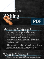 CT1 (1.1 Imaginative Writing Vs Technical Writing)