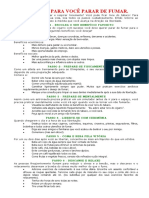 10 Passos para Voc Parar de Fumar