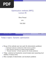 Optimization Methods (MFE) : Elena Perazzi