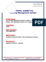 Material Submittal R0-BMS - 10 Schools PDF