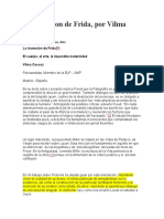 La Invención de Frida El Cuerpo, El Arte, La Imposible Maternidad Vilma Coccoz