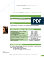 01 - Fiche Procédure Pour Candidature M1