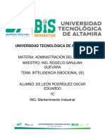 Inteligencia Emocional Ie (De León Rodríguez Oscar Eduardo 7C) PDF