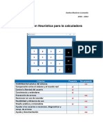 Evaluacion Heuristica - Calculadora