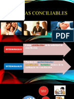 Materias Conciliables