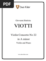 Viotti Concerto No 22 PDF