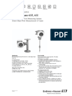 T Mass 65 F - Tecnical Information (US Units)