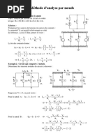 2 - Analyse Par Noeuds, Kennely, Thevenin PDF