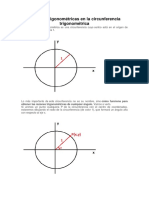 Funciones Trigonométricas de Un Ángulo Cualquiera