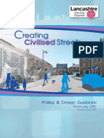 Creating Civilised Streets