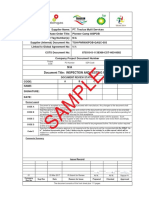 Sample ITP Document PDF