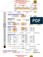 (Vertical and Deviated Wells) : Casing (Last Set) Data