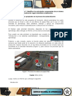 Evidencia Informe Seleccionar Los Sensores Apropiados en El Proceso de Automatizacion