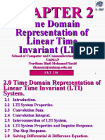 Time Domain Representation of Linear Time Invariant (LTI)