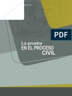 La Prueba en El Proceso Civil Gaceta Juridica PDF