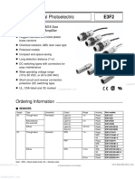 M18 Cylindrical Photoelectric: Ordering Information