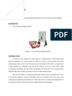 Lab Report Crank Motion