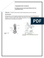 Exp No 10 Drilling