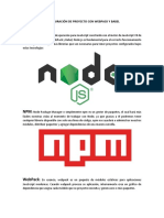 Configuración de Proyecto Con Webpack y Babel