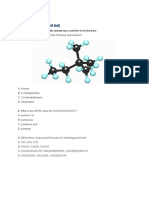 Organic Chemistry (First Test)