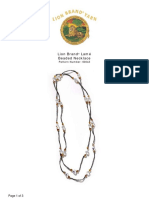 Crochet Pattern Beaded Necklace 60043 PDF