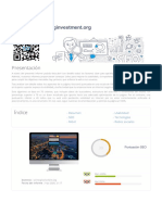 Ejemplo Informe SEO.