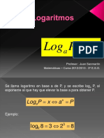 Logaritmos Propiedades