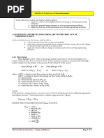 Module 2.4 Enthalpy and 2ND Corollary of 1ST Law