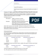 Grading of Emulsion Grade According To EN13808