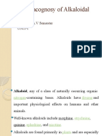 Pharmacognosy of Alkaloidal Drugs: III.B.Pharm.V Semester UNIT-1