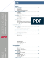 APC User Guide Network Management Card