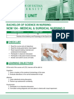 NCM104 MS2 - Course Unit 13 - Review of The Anatomy and Physiology of The Eyes & Assessment