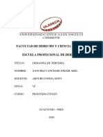 Demanda de Tercería Jozer PDF