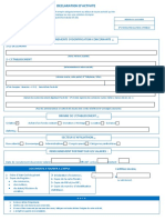 Déclaration D'activité (FR)