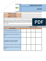 Formato Evaluacion de La Capacitacion.