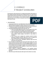 COEB3012 COEB422 Project Guidelines S1 2021 PDF