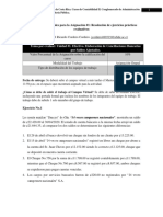 Lineamientos Generales para La Asignación 1. Caja Chica y Conciliacion PDF