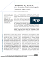 Peripheral Blood Mitochondrial DNA Damage As A Potential Noninvasive Biomarker of Diabetic Retinopathy