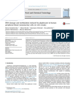 DNA Damage and Methylation Induced by Glyphosate in Huma - 2017 - Food and Chemi