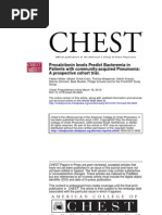 Procalcitonin Levels Predict Bacteremia in