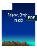 8 Foliación, Clivaje y