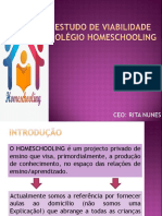 Estudo de Viabilidade - HOMESCHOOLING PDF