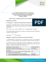 Anexo Paso 3 Cálculo Del Área de Un Relleno Sanitario PDF