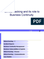 Ethical Hacking and Its Role To Business Continuity