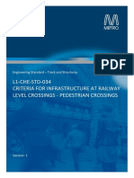 L1-CHE-STD-034 v1 - Criteria For Level Crossings Pedestrian Crossings PDF