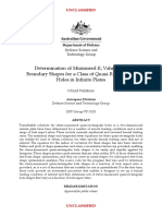 Determination of Minimised K Values and Boundary Shapes For A Class of Quasi-Rectangular Holes in Infinite Plates