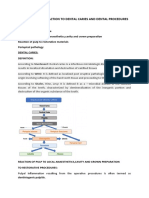 Pulpal Reaction To Dental Caries and Dental Procedures