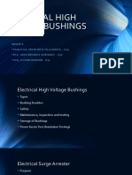 Electrical High Voltage Bushings