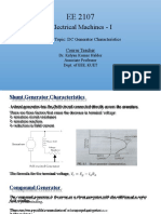 Electrical Machines - I Electrical Machines - I: EE 2107 EE 2107