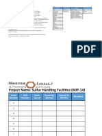 Internal NCR Log